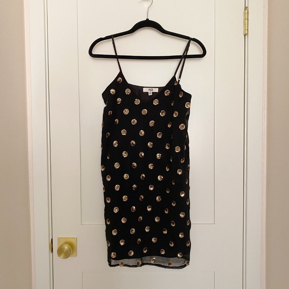 Jack by BB Dakota Hollis Sequin Dot Slip Dress